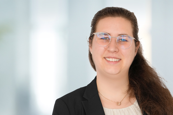 Porträt von Tanja Wittmann, Assistenz Fundraising.