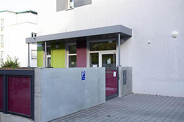 Eingangsbereich Außenansicht