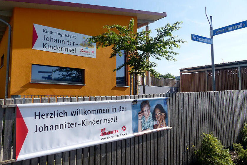Außenaufnahme Johanniter-Kinderinsel Reckendorf