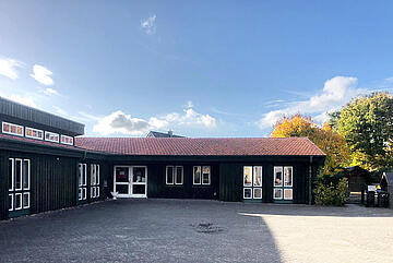 Außengelände der Kita Heede