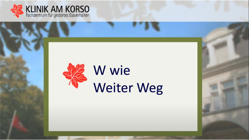 Video: Erfahrungsbericht einer Patientin der Klinik am Korso mit Diagnose Magersucht Anorexie