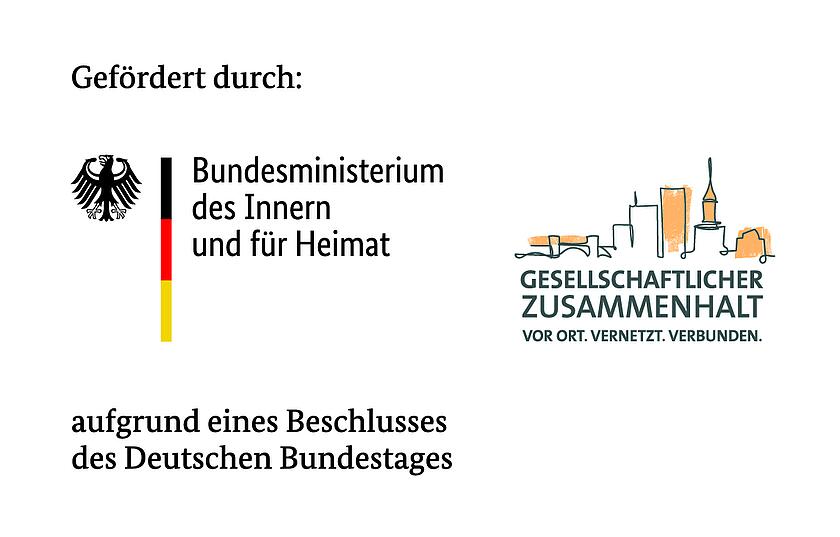 Das Projekt wird gefördert durch das Bundeministerium des Inneren und für Heimat.  