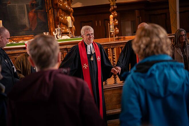 Abendmahl am Gottesdienst