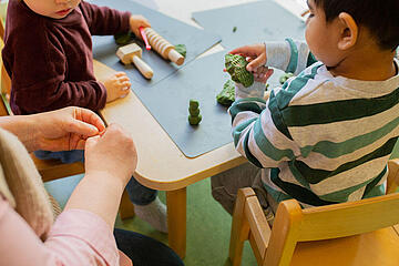 Kinder kneten