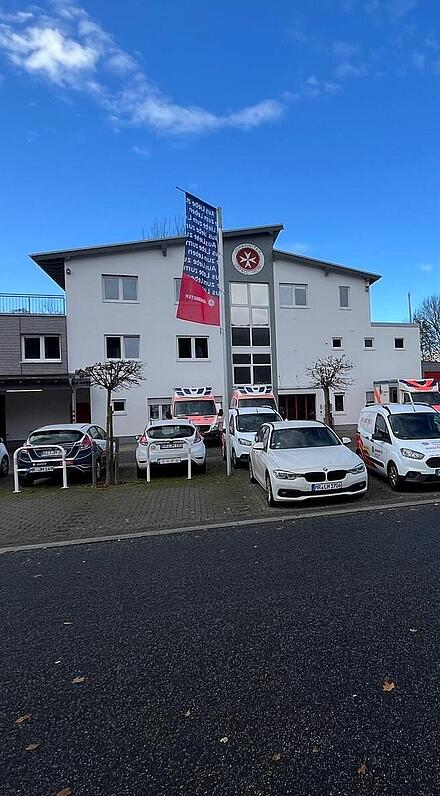 Außenansicht Gebäude Dienststelle Marburg