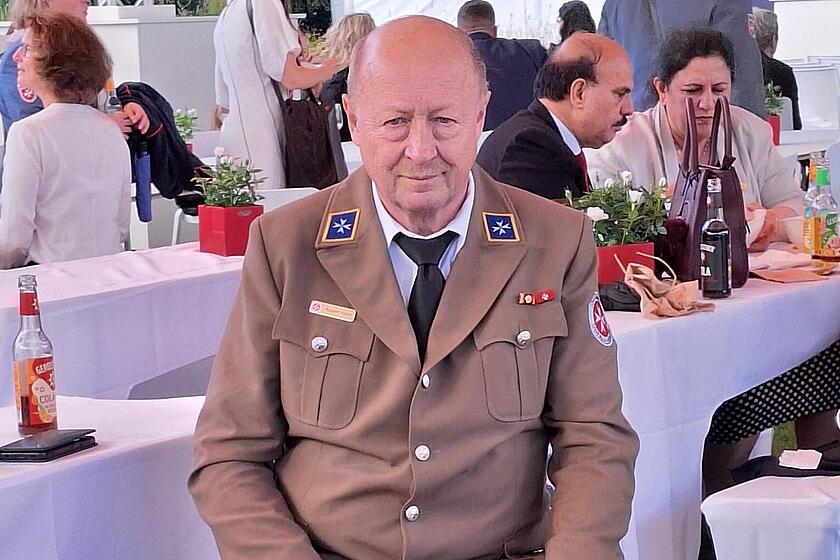 Rupert Fichtl zu Gast beim Bürgerfest des Bundespräsidenten.