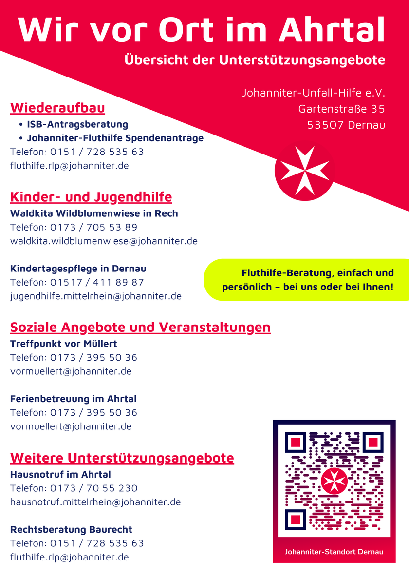 Unsere Angebote im Ahrtal 2025