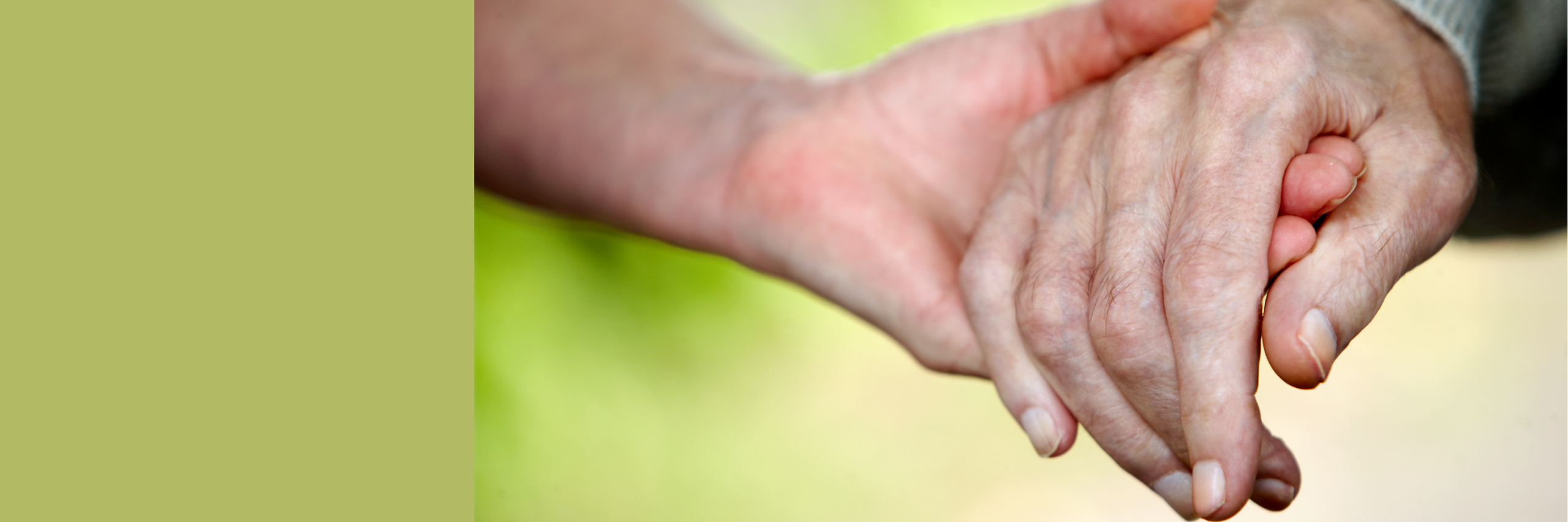 Eine Hand halten