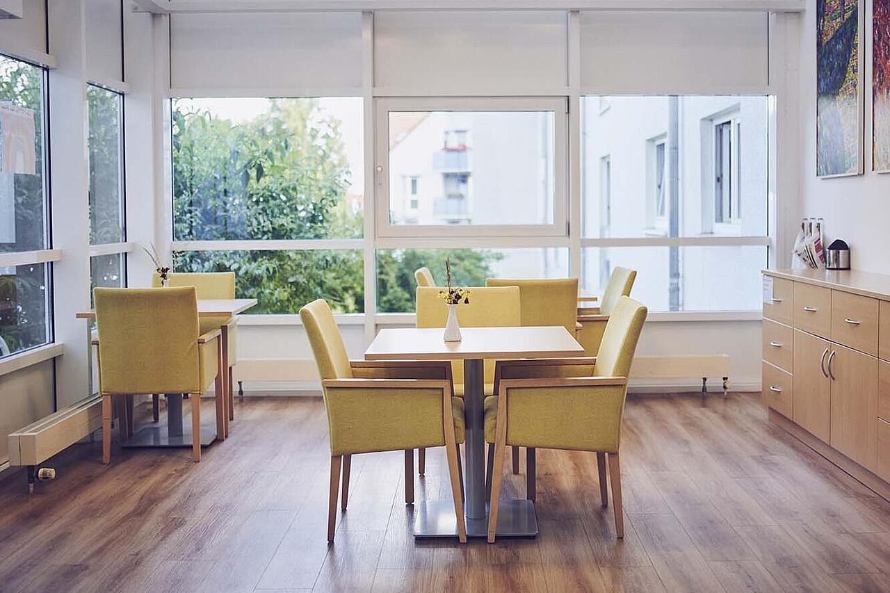 Aufenthaltsraum im Johanniter-Pflegewohnhaus Kielwein 