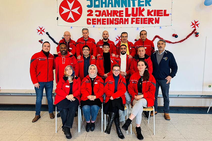 Das Team der Landesunterkunft KIEL