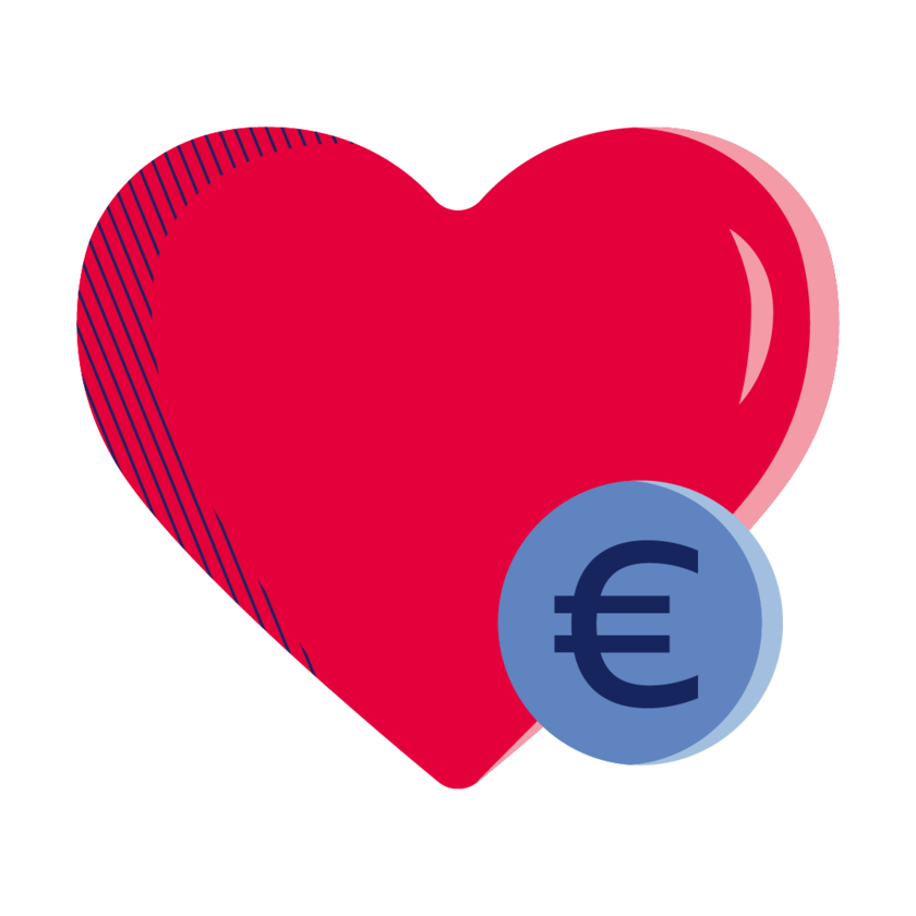 Spenden mit Herz