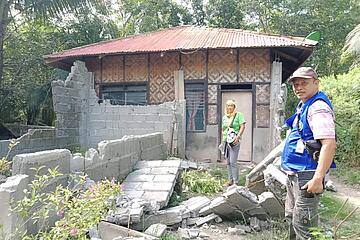Assessment in der betroffenen Region auf Mindanao