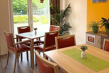 Essensbereich des Johanniter-Quartiers Gersthofen