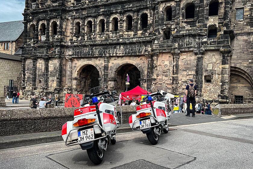 Bild von Motorrädern in Trier