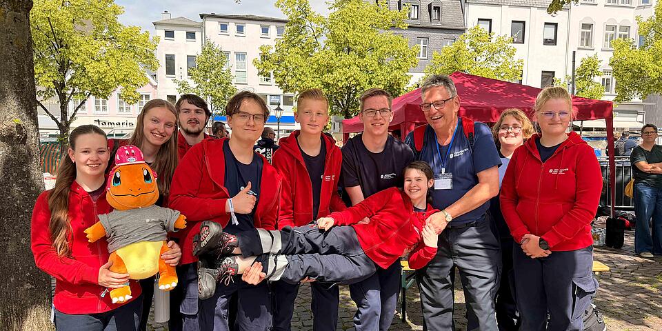 Die B-Mannschaft schafft ein gutes Teamgefühl
