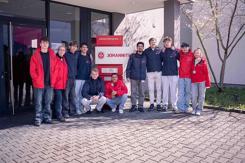 Teambilder der Johanniter-Werber