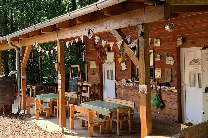 Foto Hütte Waldkindergarten „Märchenzwerge“