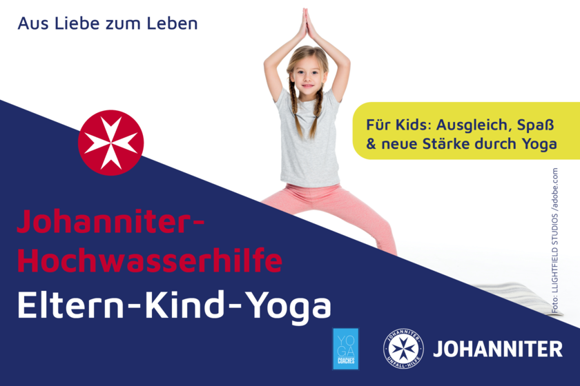 Hochwasserhilfe: Eltern-Kind-Yoga